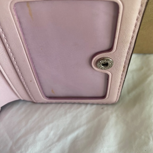 Coach Bifold Small Leather Wallet Grey - Picture 4 of 4